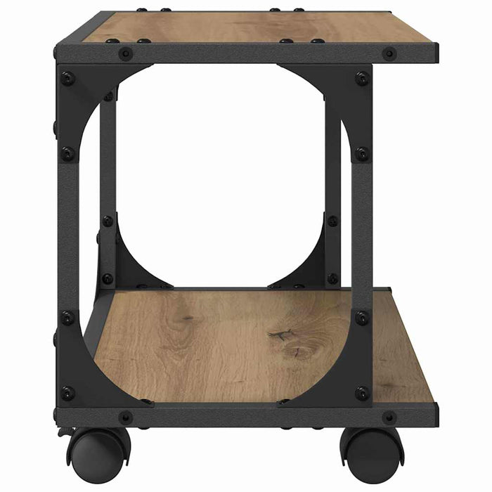 Suport pentru imprimantă Stejar Artizanal 41 x 28 x 33.5 cm - WALTI WALTI