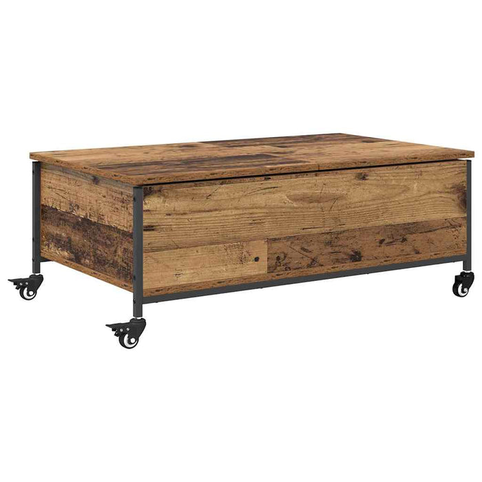 Masă de cafea Lemn Vechi 91 x 55 x 32 cm Lemn compozit - WALTI WALTI