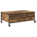 Masă de cafea Lemn Vechi 91 x 55 x 32 cm Lemn compozit - WALTI WALTI