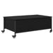 Masă de cafea Stejar Negru 91 x 55 x 32 cm Lemn compozit - WALTI WALTI