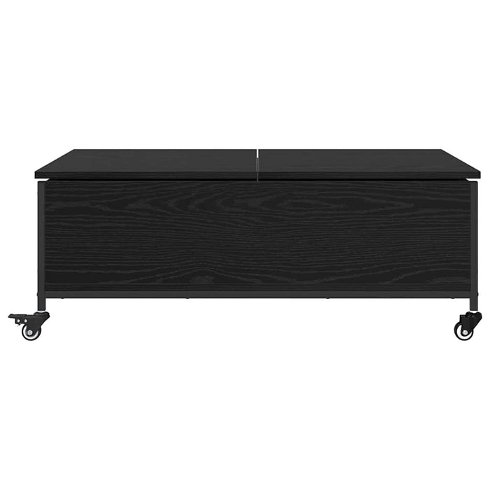 Masă de cafea Stejar Negru 91 x 55 x 32 cm Lemn compozit - WALTI WALTI