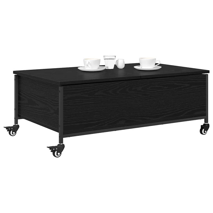 Masă de cafea Stejar Negru 91 x 55 x 32 cm Lemn compozit - WALTI WALTI