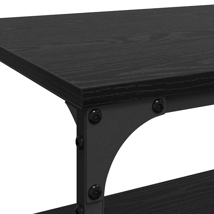 Troler de Bucătărie Stejar Negru 60 x 41 x 76 cm Lemn compozit WALTI