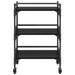 Troler de Bucătărie Stejar Negru 50 x 35 x 75.5 cm - WALTI WALTI