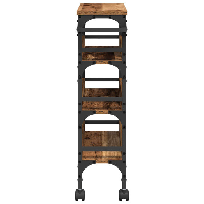 Troler de Bucătărie Lemn Vechi 53 x 20 x 76 cm Lemn compozit WALTI