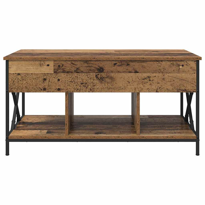 Masă de cafea Lemn Vechi 100 x 55 x 48.5 cm Lemn compozit - WALTI WALTI