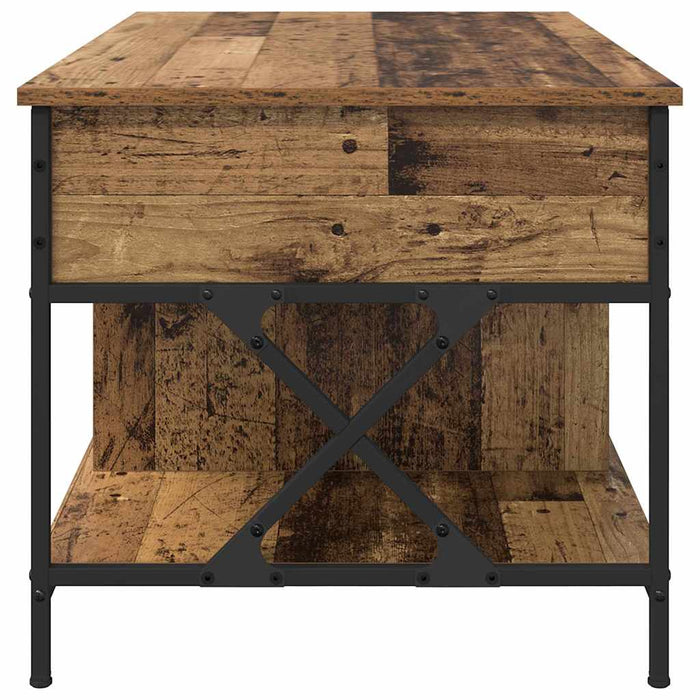 Masă de cafea Lemn Vechi 100 x 55 x 48.5 cm Lemn compozit - WALTI WALTI