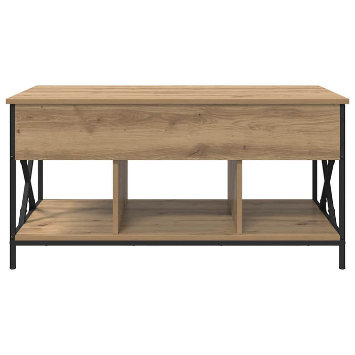 Masă de cafea Stejar Artizanal 100 x 55 x 48.5 cm Lemn compozit - WALTI WALTI