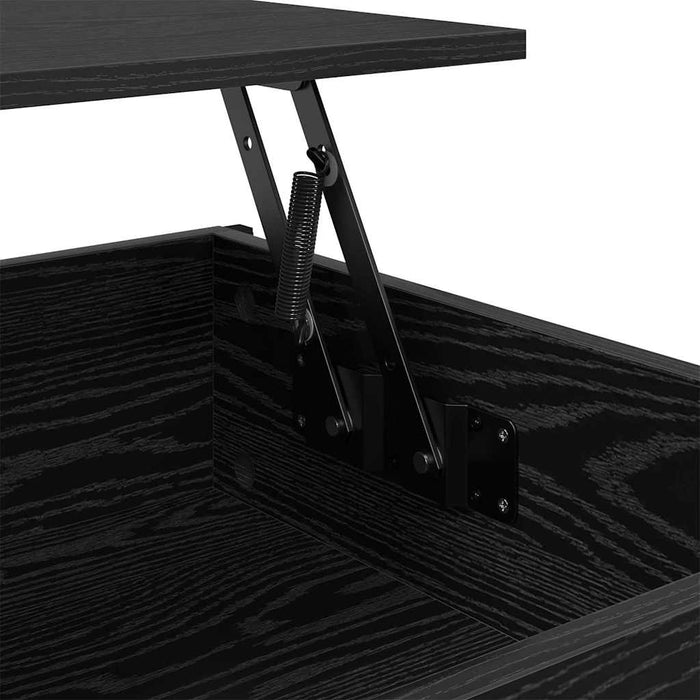 Masă de cafea Stejar Negru 100 x 55 x 48.5 cm Lemn compozit - WALTI WALTI