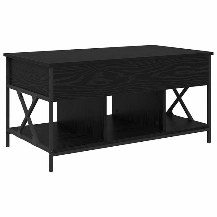 Masă de cafea Stejar Negru 100 x 55 x 48.5 cm Lemn compozit - WALTI WALTI
