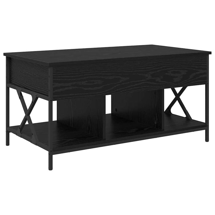 Masă de cafea Stejar Negru 100 x 55 x 48.5 cm Lemn compozit - WALTI WALTI