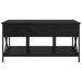 Masă de cafea Stejar Negru 100 x 55 x 48.5 cm Lemn compozit - WALTI WALTI