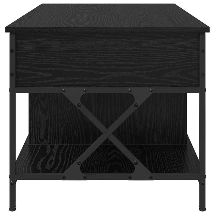 Masă de cafea Stejar Negru 100 x 55 x 48.5 cm Lemn compozit - WALTI WALTI