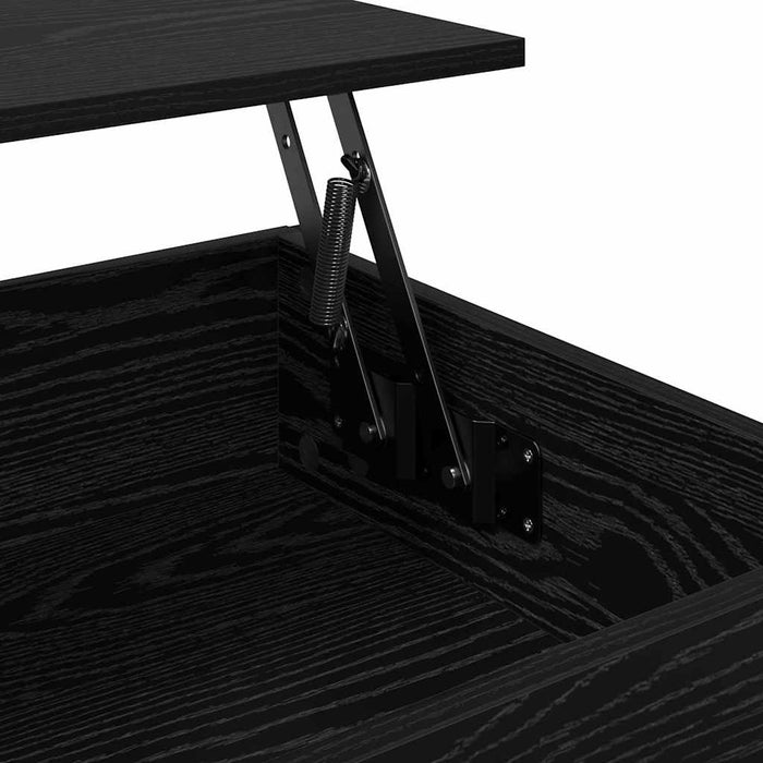 Masă de cafea Stejar Negru 70x50x50cm Lemn compozit - WALTI WALTI