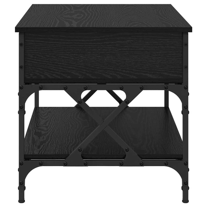 Masă de cafea Stejar Negru 70x50x50cm Lemn compozit - WALTI WALTI