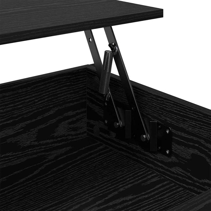 Masă de cafea Stejar Negru 100 x 50 x 50 cm Lemn compozit - WALTI WALTI