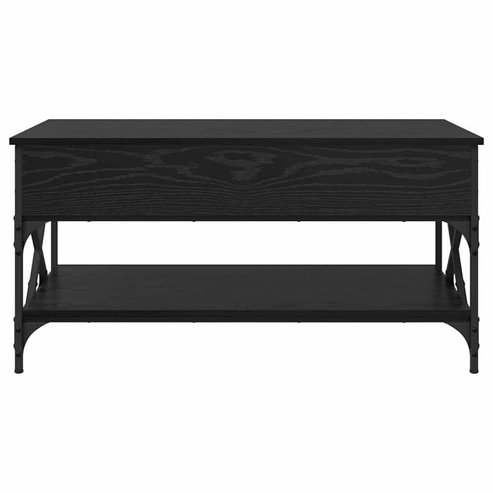 Masă de cafea Stejar Negru 100 x 50 x 50 cm Lemn compozit - WALTI WALTI