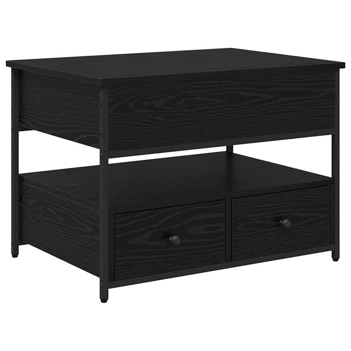Masă de cafea Stejar Negru 70 x 50 x 54.5 cm Lemn compozit - WALTI WALTI