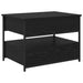 Masă de cafea Stejar Negru 70 x 50 x 54.5 cm Lemn compozit - WALTI WALTI