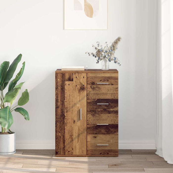 Bufet cu sertar Lemn Vechi 59 x 39 x 80 cm Lemn compozit - WALTI WALTI