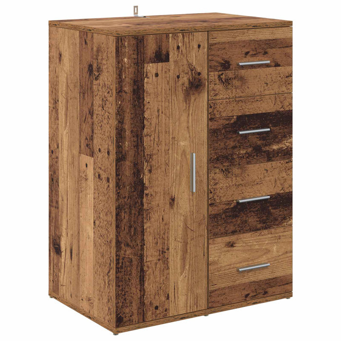Bufet cu sertar Lemn Vechi 59 x 39 x 80 cm Lemn compozit - WALTI WALTI