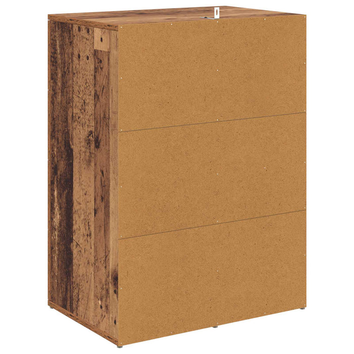 Bufet cu sertar Lemn Vechi 59 x 39 x 80 cm Lemn compozit - WALTI WALTI