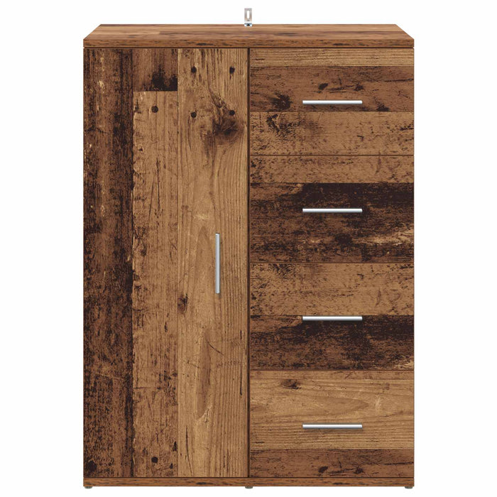 Bufet cu sertar Lemn Vechi 59 x 39 x 80 cm Lemn compozit - WALTI WALTI