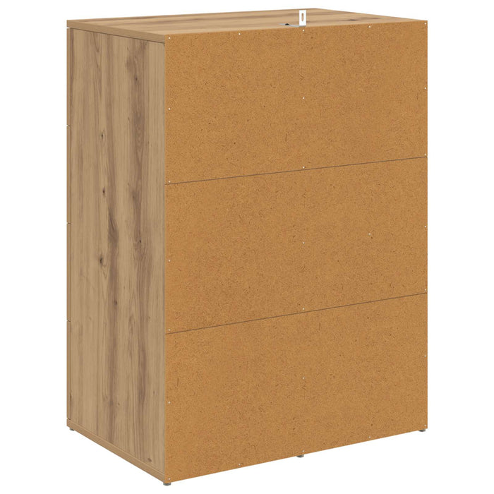Bufet Stejar Artizanal 59 x 39 x 80 cm Lemn compozit WALTI