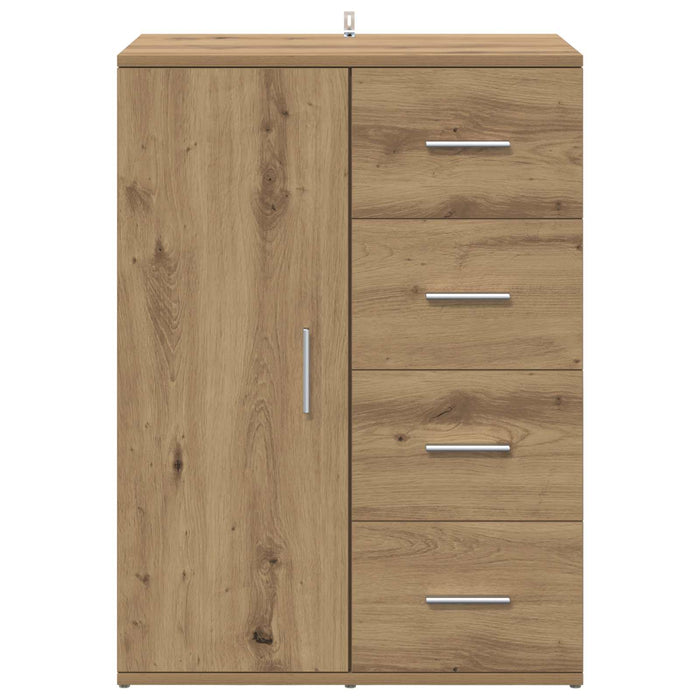 Bufet Stejar Artizanal 59 x 39 x 80 cm Lemn compozit WALTI