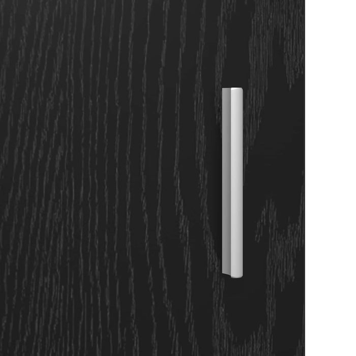 Bufet cu sertar Stejar Negru 59 x 39 x 80 cm Lemn compozit - WALTI WALTI