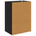 Bufet cu sertar Stejar Negru 59 x 39 x 80 cm Lemn compozit - WALTI WALTI