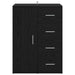 Bufet cu sertar Stejar Negru 59 x 39 x 80 cm Lemn compozit - WALTI WALTI