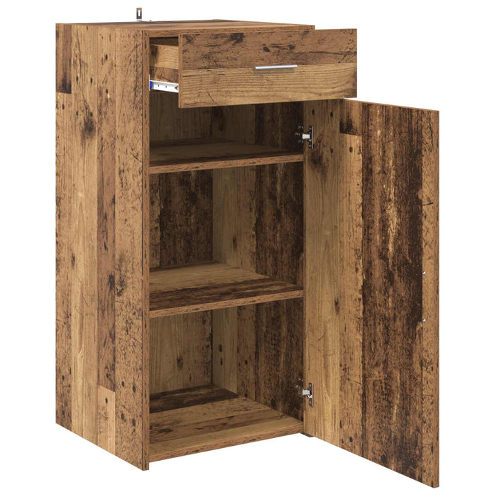 Bufet cu sertar Lemn vechi 45 x 42,5 x 93 cm Lemn compozit - WALTI WALTI