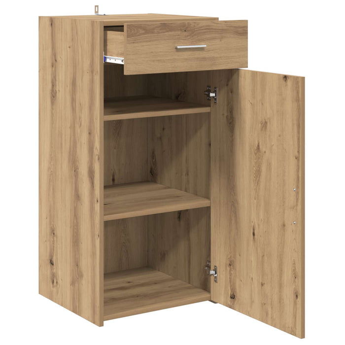 Bufet stejar artizanal 45 x 42,5 x 93 cm Lemn compozit - WALTI WALTI