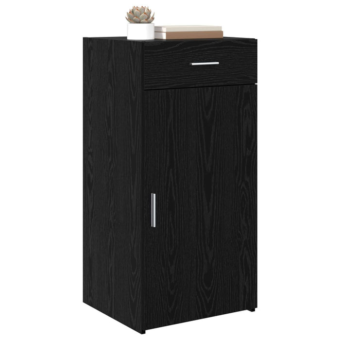 Bufet cu sertar Stejar negru 45 x 42,5 x 93 cm Lemn compozit - WALTI WALTI