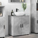 Dulap de Baie cu depozitare Gri din beton 61 x 35 x 64 cm - WALTI WALTI