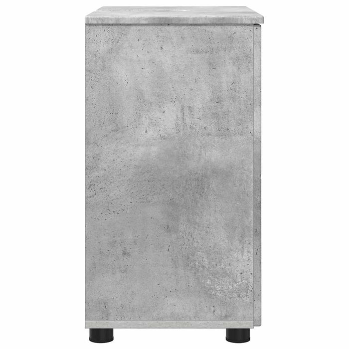 Dulap de Baie cu depozitare Gri din beton 61 x 35 x 64 cm - WALTI WALTI