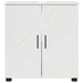 Dulap de Baie Alb lucios 61 x 35 x 64 cm Lemn compozit & Metal - WALTI WALTI