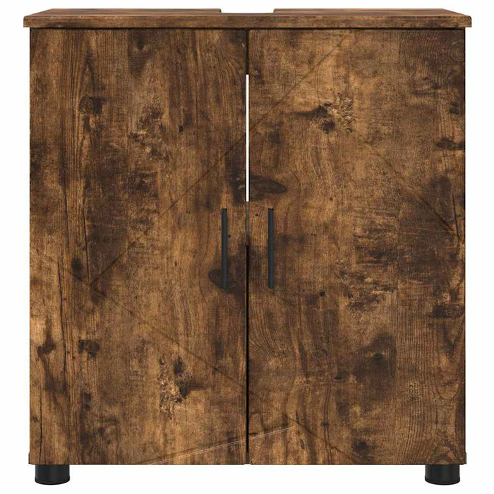 Dulap de Baie cu depozitare Stejar fumuriu 61 x 35 x 64 cm - WALTI WALTI