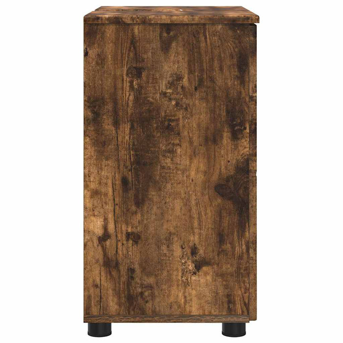 Dulap de Baie cu depozitare Stejar fumuriu 61 x 35 x 64 cm - WALTI WALTI