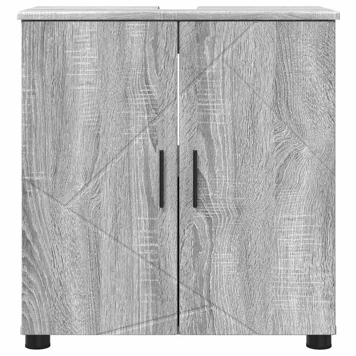 Dulap de Baie Gri Sonoma 61 x 35 x 64 cm Lemn compozit & Metal - WALTI WALTI