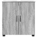 Dulap de Baie Gri Sonoma 61 x 35 x 64 cm Lemn compozit & Metal - WALTI WALTI