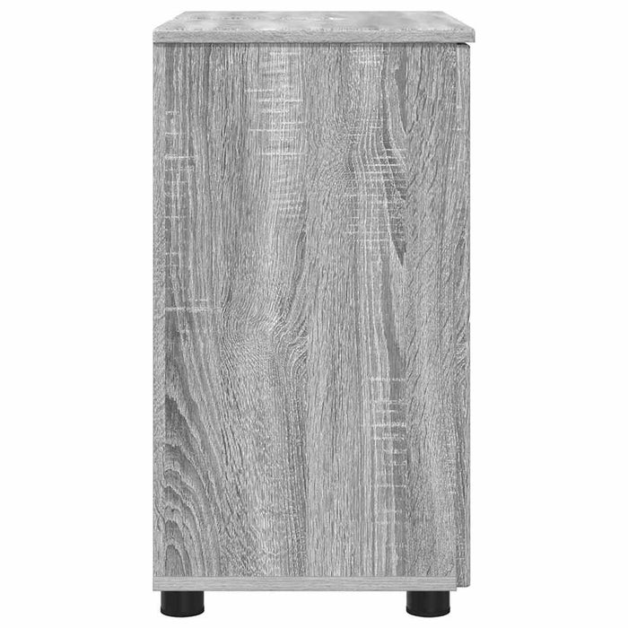 Dulap de Baie Gri Sonoma 61 x 35 x 64 cm Lemn compozit & Metal - WALTI WALTI