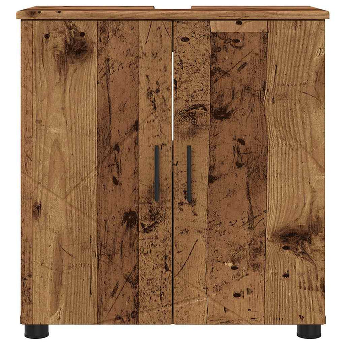 Dulap de Baie Lemn Vechi 61 x 35 x 64 cm Lemn compozit & Metal - WALTI WALTI
