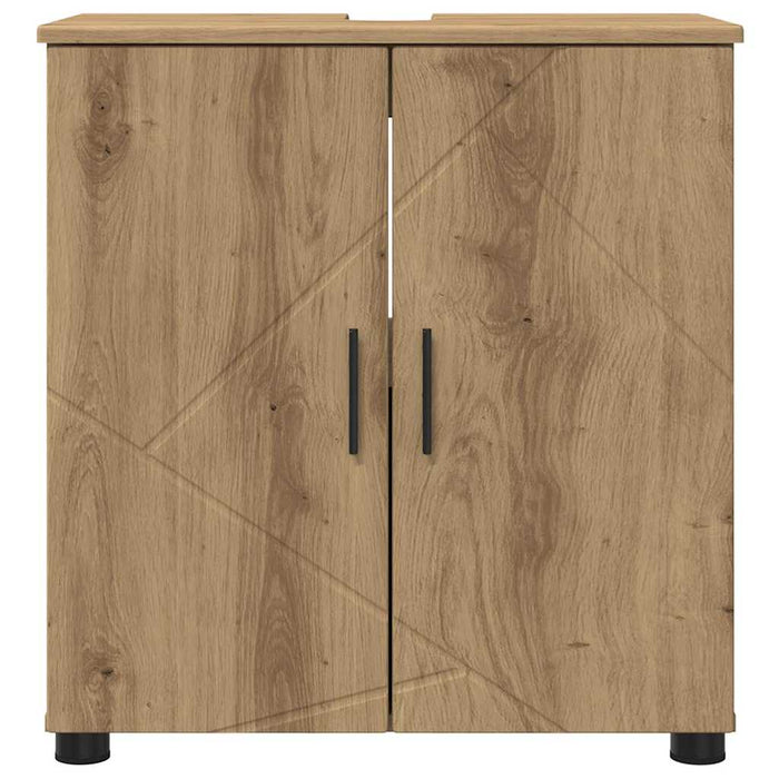 Dulap de Baie cu depozitare Stejar Artizanal 61 x 35 x 64 cm - WALTI WALTI