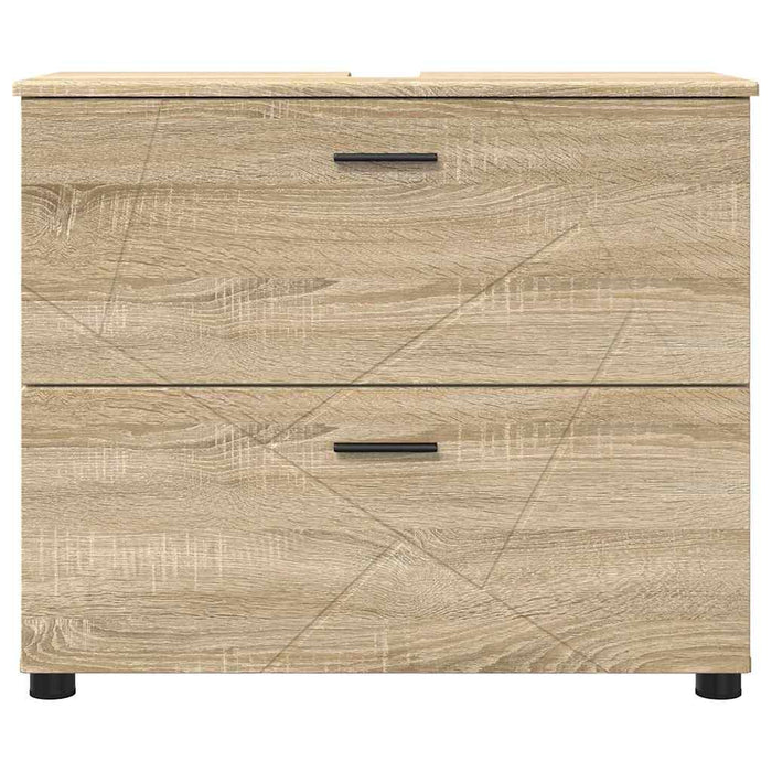 Dulap de Baie cu sertar cu ușă Stejar Sonoma 76,5 x 35 x 64 cm - WALTI WALTI