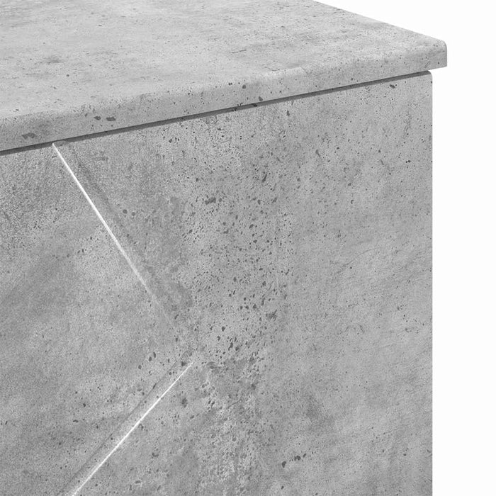 Dulap de Baie cu sertar cu ușă Gri din beton 76,5 x 35 x 64 cm - WALTI WALTI