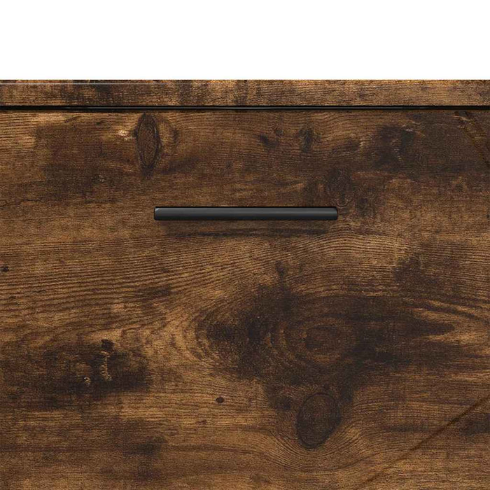 Dulap de Baie cu sertar cu ușă Stejar fumuriu 76,5 x 35 x 64 cm - WALTI WALTI