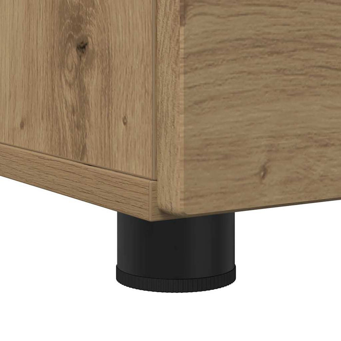 Dulap de Baie cu sertar Stejar Artizanal 76,5 x 35 x 64 cm WALTI