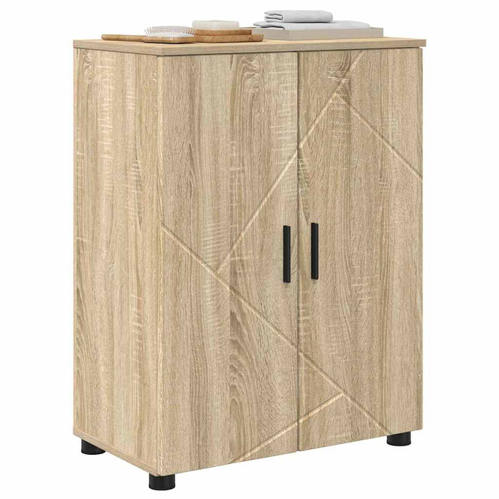 Dulap de Baie cu depozitare Stejar Sonoma 60 x 35 x 80 cm WALTI